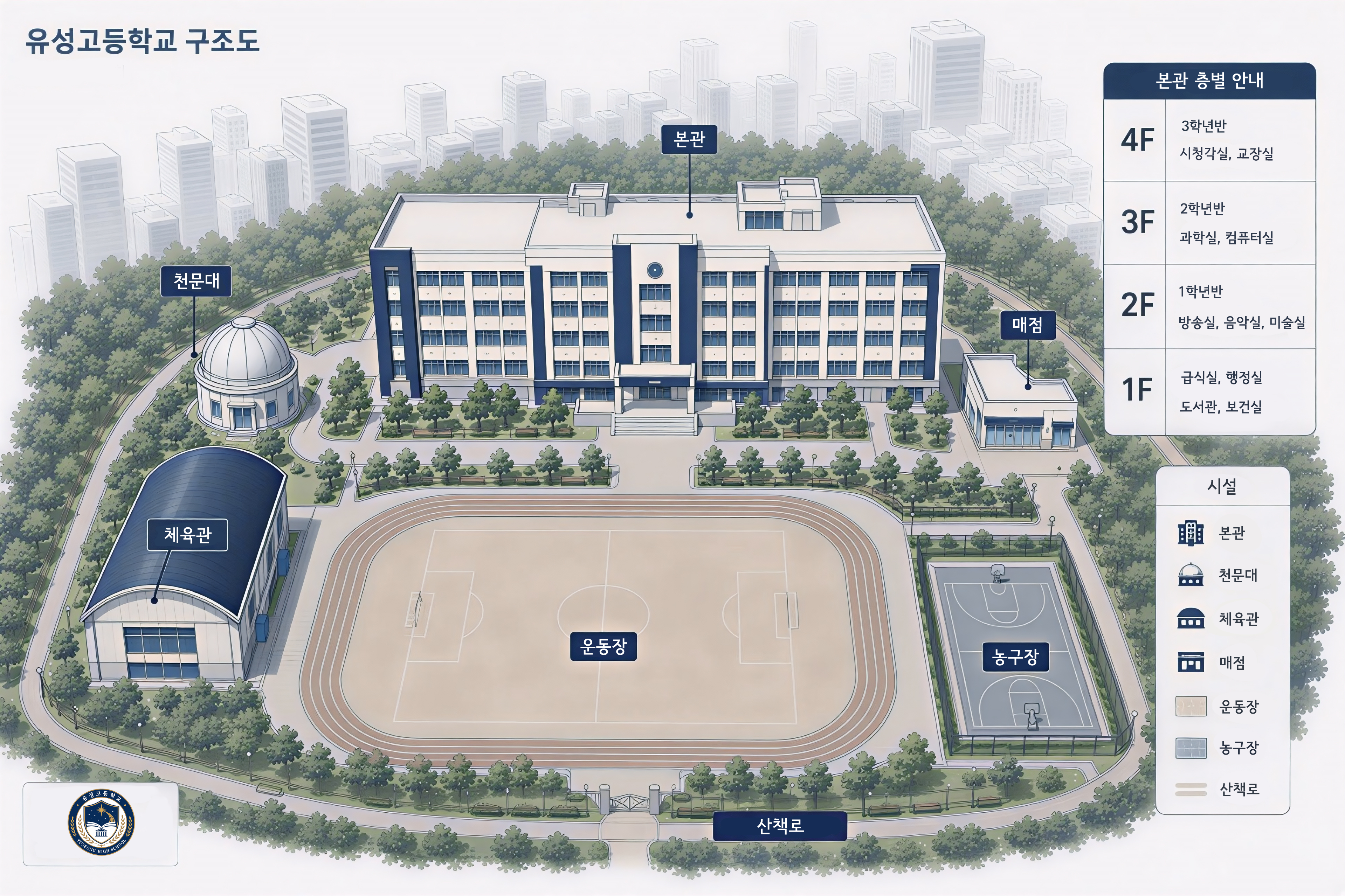 세화고등학교 구조도 이미지
